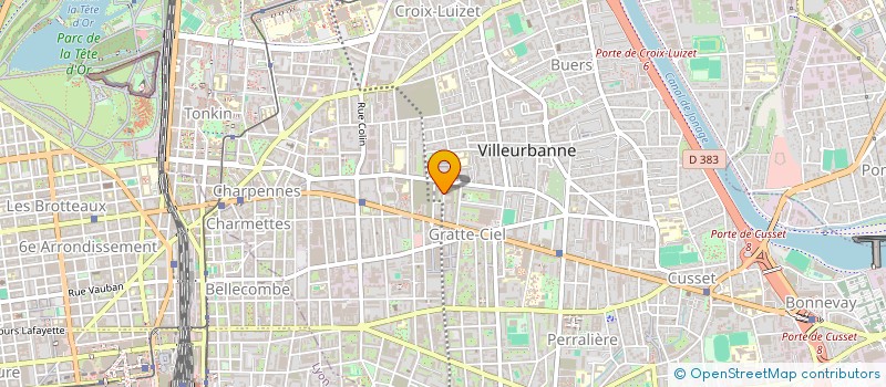 localisation de l'entreprise APCO à VILLEURBANNE
