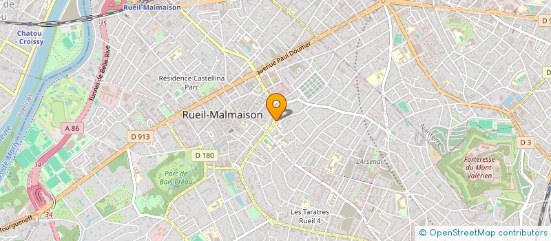 localisation de l'entreprise APCORIA à RUEIL-MALMAISON