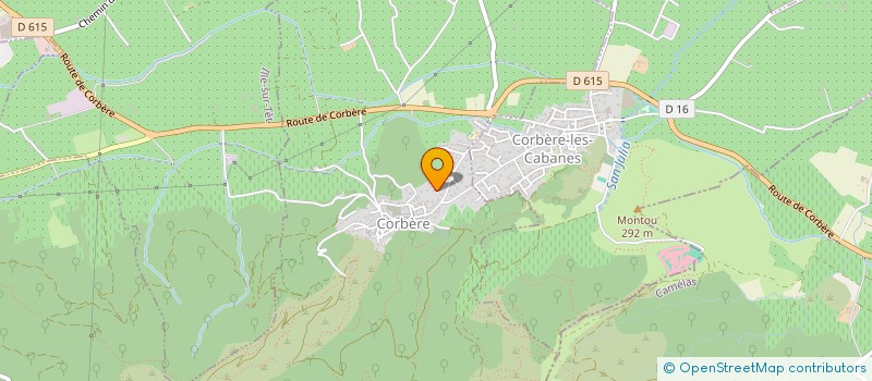 localisation de l'entreprise APCP AMENAGEMENT  CORBERE