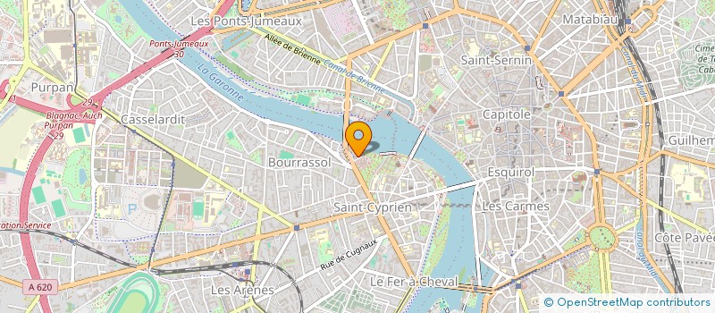 localisation de l'entreprise APCRH à TOULOUSE