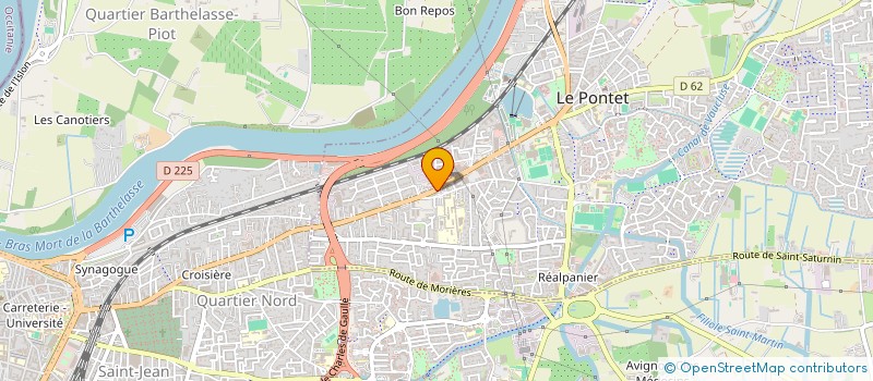 localisation de l'entreprise APCSE L'EXPERT DU CSE  LE PONTET