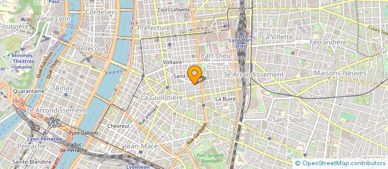 localisation de l'entreprise APCURE SAS  LYON