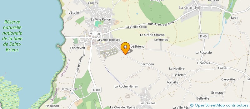 localisation de l'entreprise APDA à SAINT-ALBAN