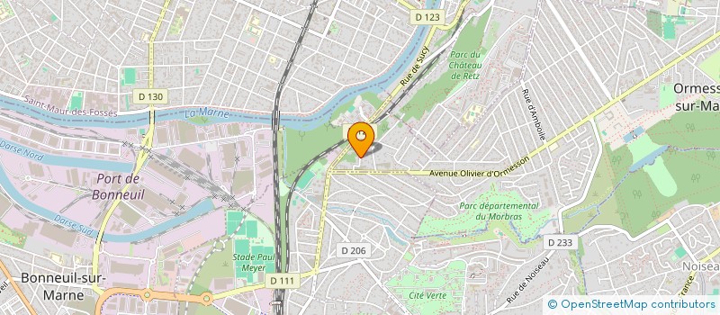 localisation de l'entreprise APDM  ORMESSON-SUR-MARNE