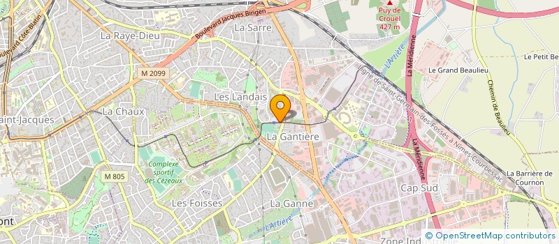 localisation de l'entreprise APE à CLERMONT-FERRAND