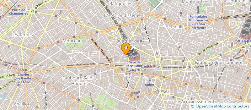 localisation de l'entreprise APE  PARIS