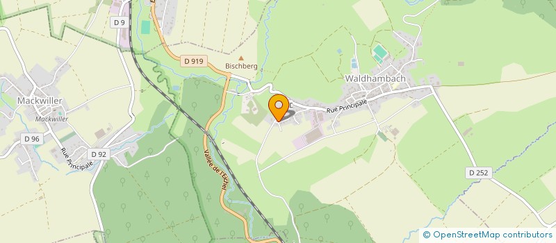 localisation de l'entreprise APE BATISSEURS DE REVES  WALDHAMBACH