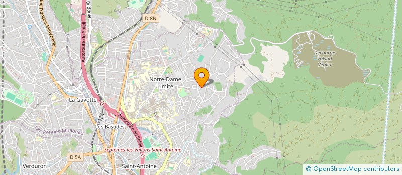 localisation de l'entreprise APE CARRELAGE à MARSEILLE
