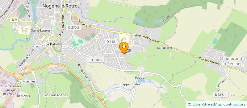 localisation de l'entreprise APE COLLEGE PIERRE BROSSOLETTE à NOGENT-LE-ROTROU