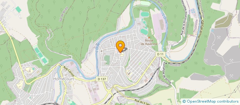 localisation de l'entreprise APE DE GENIBOIS  JOEUF