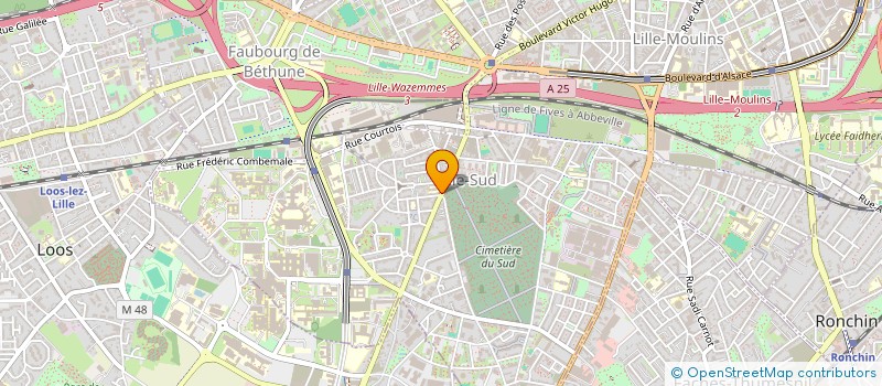 localisation de l'entreprise APE DE L'ECOLE TURGOT à LILLE