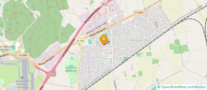 localisation de l'entreprise APE DE MARCIEU  MARGUERITTES