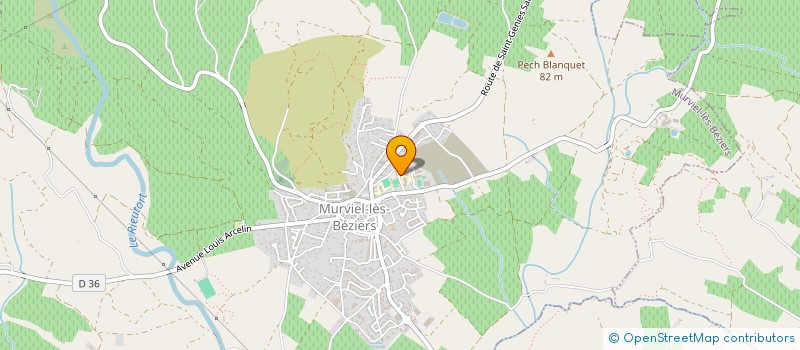 localisation de l'entreprise APE DE MURVIEL LES BEZIERS à MURVIEL-LES-BEZIERS