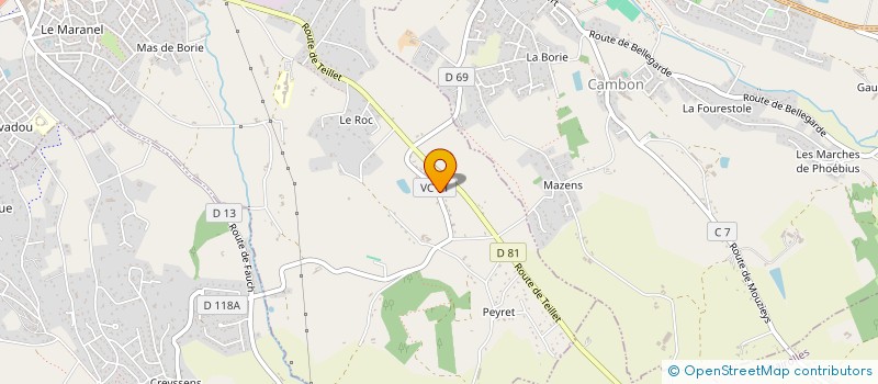 localisation de l'entreprise APE DE NOUGARO à ALBI