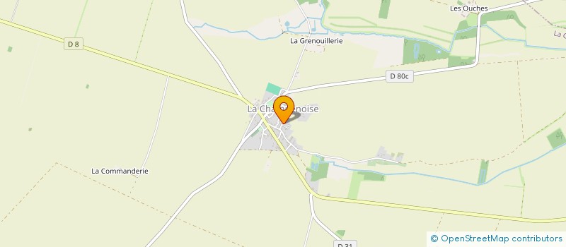 localisation de l'entreprise APE DES 4 CONTREES (BRION, LA CHAMPENOISE, SAINT AOUSTRILLE ET SAINT VALENTIN) à LA CHAMPENOISE