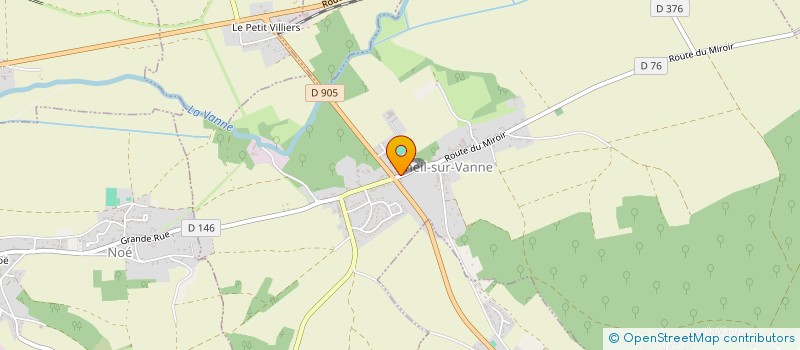 localisation de l'entreprise APE DU RPI DES 3 ECOLES à LES VALLEES DE LA VANNE