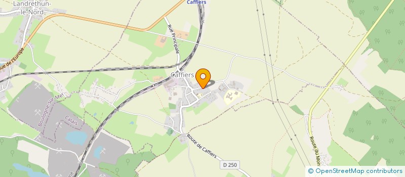 localisation de l'entreprise APE ECOLE DE CAFFIERS  CAFFIERS