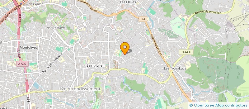 localisation de l'entreprise APE ECOLE ELEMENT MIXTE à MARSEILLE