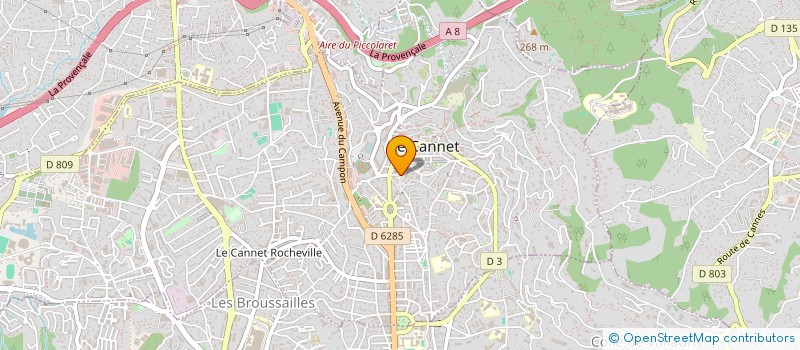 localisation de l'entreprise APE ECOLE PASTEUR-LE CANNET à LE CANNET