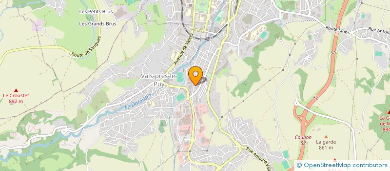 localisation de l'entreprise APE ECOLES PUBLIQUES DU VAL VERT à LE PUY-EN-VELAY