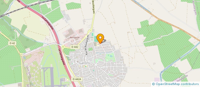 localisation de l'entreprise APE FRANCIS SOIRAT  GARONS