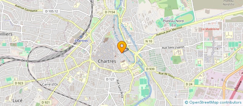 localisation de l'entreprise APE FRANCOIS VILLON CHARTRES à CHARTRES