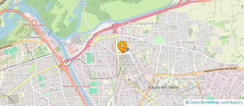 localisation de l'entreprise APE GROUPE SCOLAIRE YOURI GAGARINE VAULX EN VELIN  VAULX-EN-VELIN