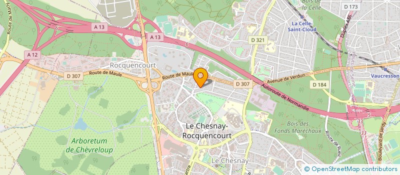 localisation de l'entreprise APE-IMMOV à SAINT-CLOUD