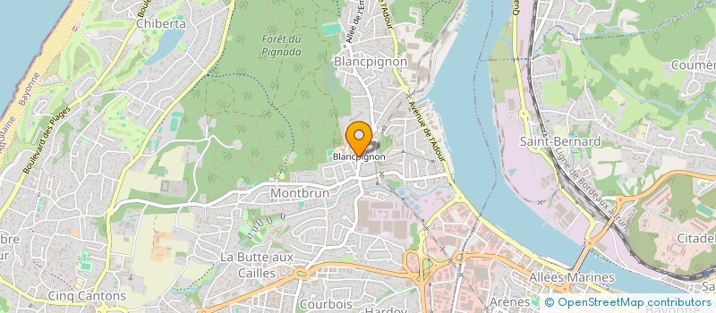 localisation de l'entreprise APE JEAN JAURES ET COMPAGNIE ECOLE ELEMENTAIRE JEAN JAURES  ANGLET