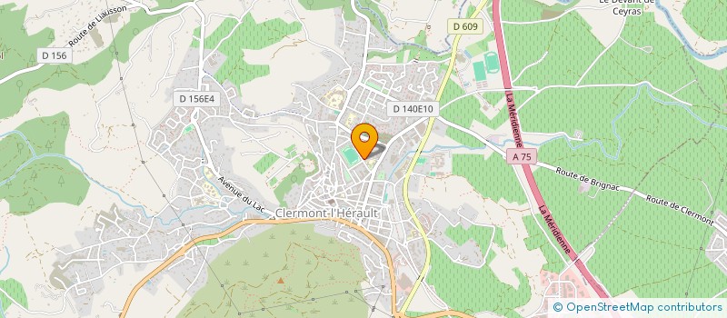 localisation de l'entreprise APE JEAN ROSTAND  CLERMONT-L'HERAULT