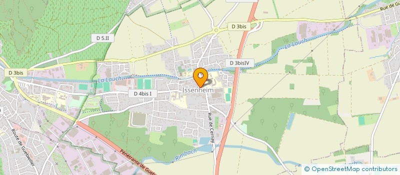 localisation de l'entreprise APE LES CHATAIGNIERS  ISSENHEIM