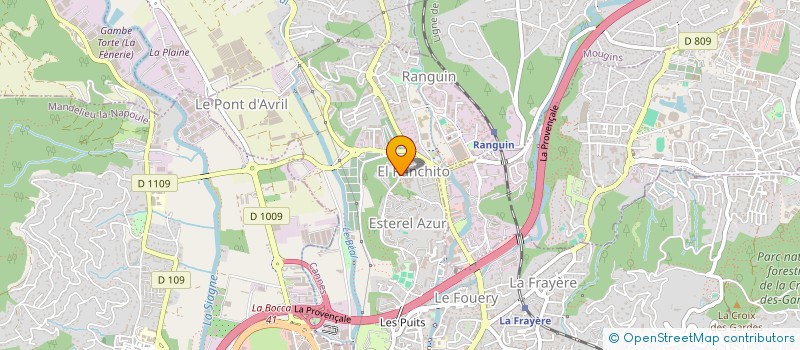 localisation de l'entreprise APE LES ETOILES DE PAGNOL à CANNES