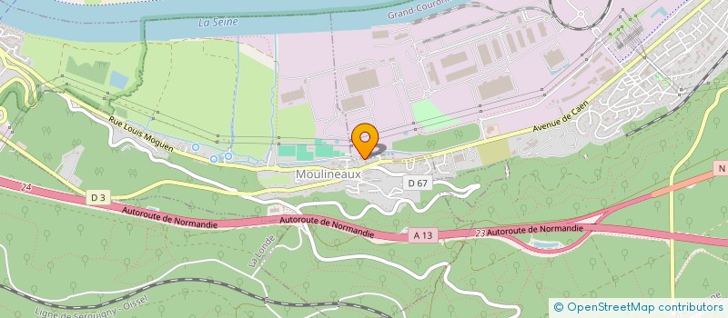 localisation de l'entreprise APE LES P'TITS DIABLES  MOULINEAUX