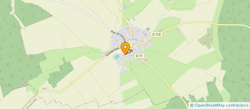 localisation de l'entreprise APE LES P'TITS LUTINS  GRAND