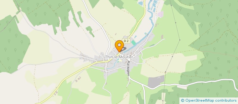 localisation de l'entreprise APE LES P'TITS MOUSTERIENS  THIN-LE-MOUTIER