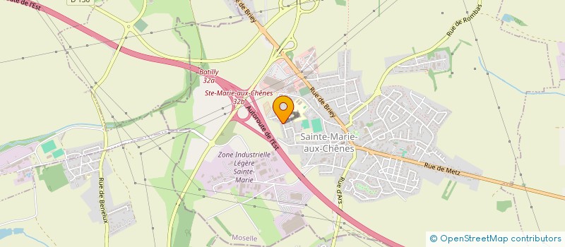 localisation de l'entreprise APE LES P'TITS QUERCUSSIENS  SAINTE-MARIE-AUX-CHENES