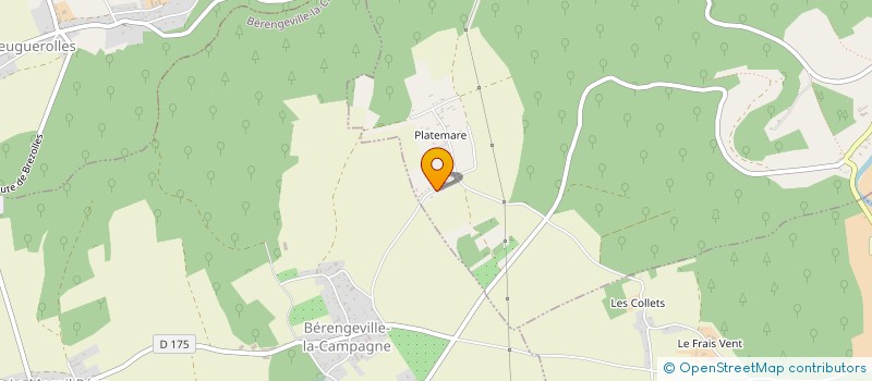 localisation de l'entreprise APE LES PAPILLONS  HOUETTEVILLE