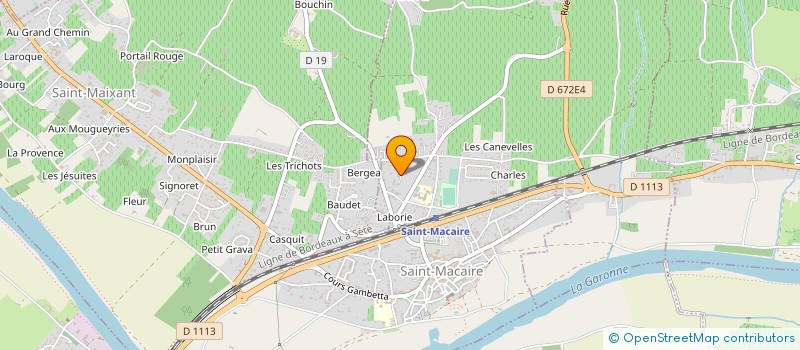 localisation de l'entreprise APE LES PETITS BONHEURS  VERDELAIS