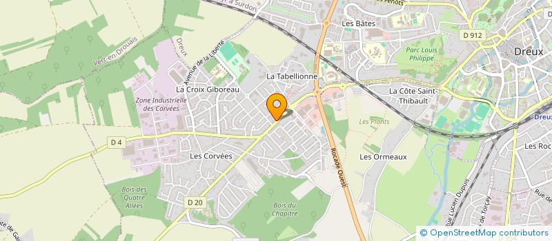 localisation de l'entreprise APE LOUIS PERGAUD à VERNOUILLET
