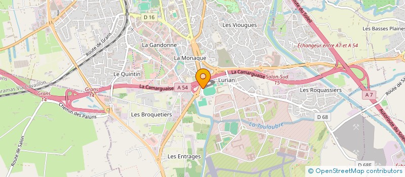 localisation de l'entreprise APE LURIAN1  SALON-DE-PROVENCE