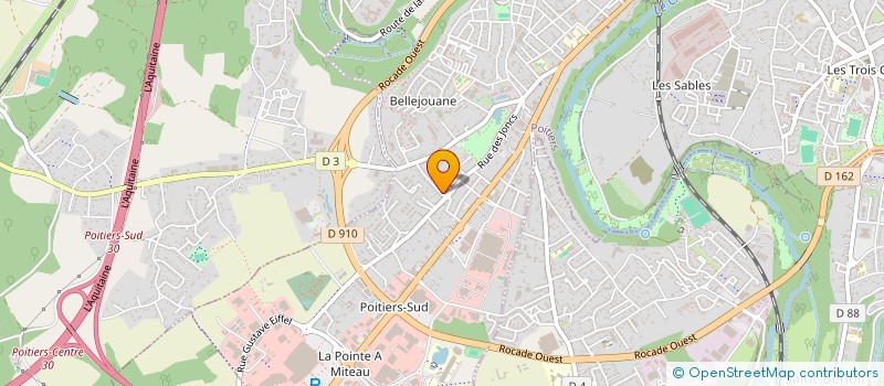 localisation de l'entreprise APE MARCEL PAGNOL  POITIERS