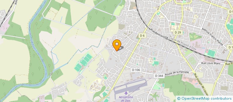 localisation de l'entreprise APE MATERNELLE SAINT-EXUPERY à DAX