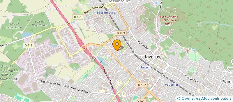 localisation de l'entreprise APE NAUTILUS JULES VERNE  TAVERNY