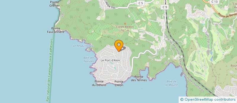 localisation de l'entreprise APE PARTNERSHIP à SAINT-CYR-SUR-MER