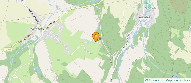 localisation de l'entreprise APE PAYSAGE  HADOL