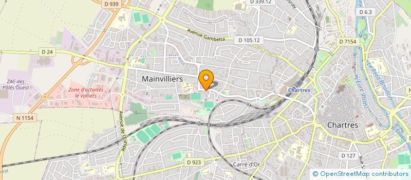 localisation de l'entreprise APE PIERRE DE COUBERTIN ENSEMBLE POUR NOS ENFANTS à MAINVILLIERS