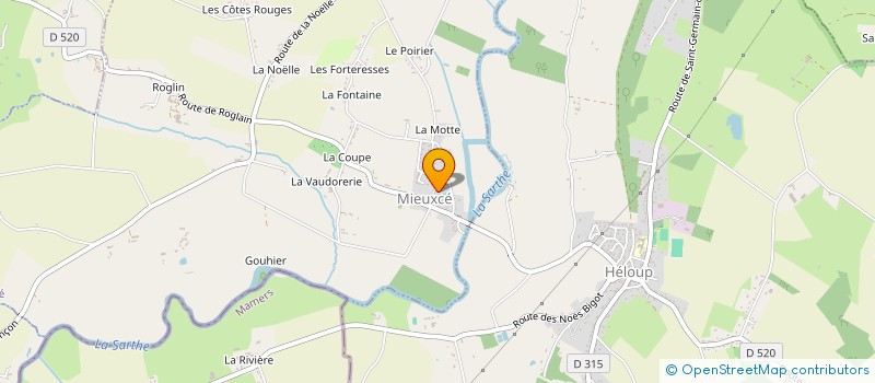 localisation de l'entreprise APE RESTAURANT D'ENFANTS à ECOUVES