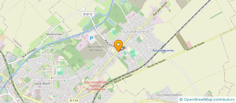 localisation de l'entreprise APE SCALDO SCHOOLS  ESCAUDUVRES