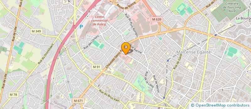 localisation de l'entreprise APE SERVICES à LIBERCOURT
