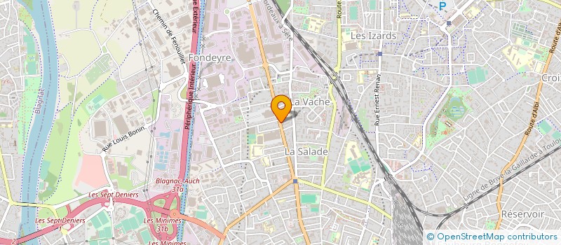localisation de l'entreprise APE SYSTEMES à TOULOUSE